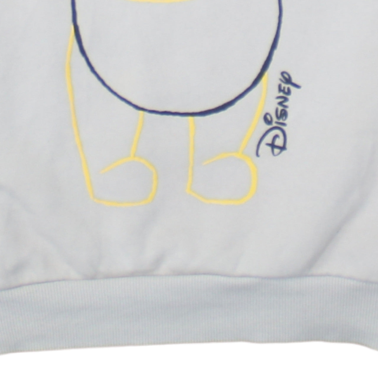 George Women Grey Winnie the Pooh Sweatshirt S 8-10 Crew Neck Pullover