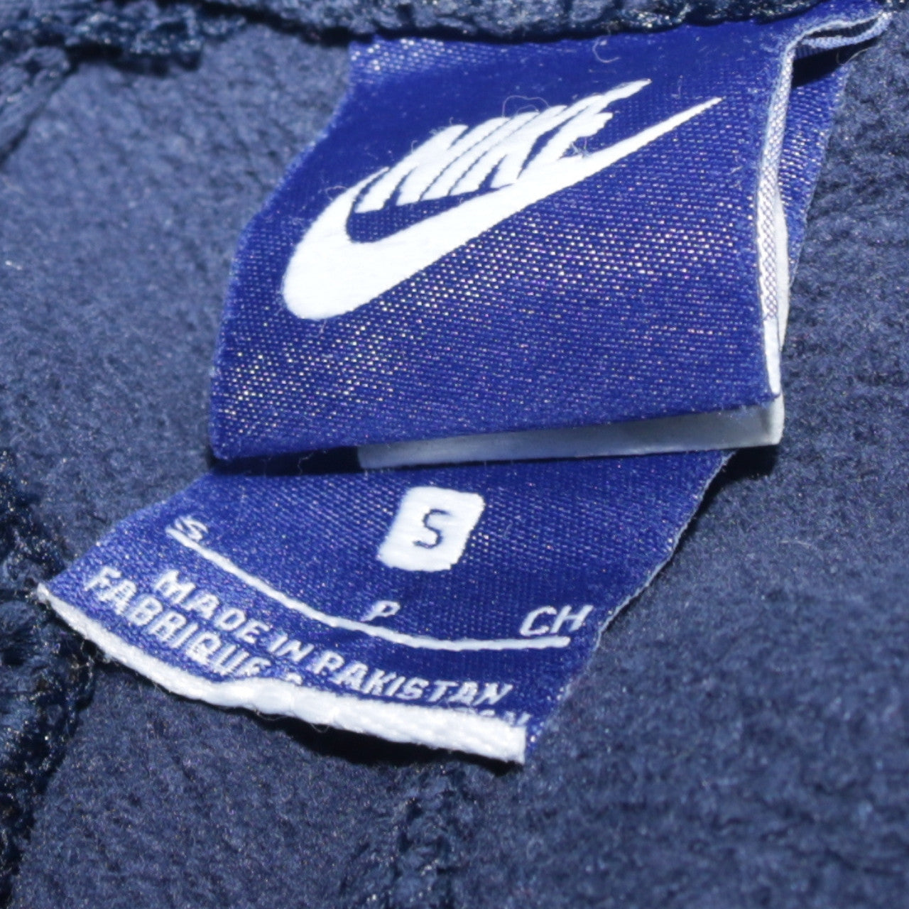 Nike Men's Blue Fleece Jogger Sweatpants Size S Drawstring Tapered Fit