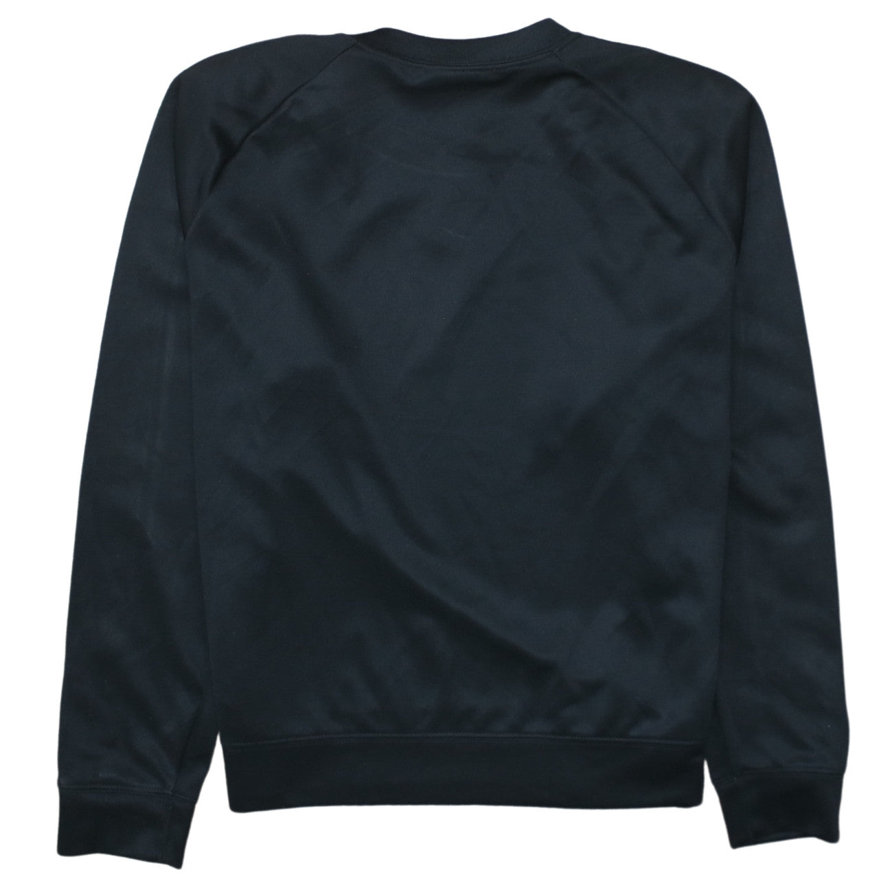 Nike Men's Black Crew Neck Logo Pullover Sweatshirt Size M