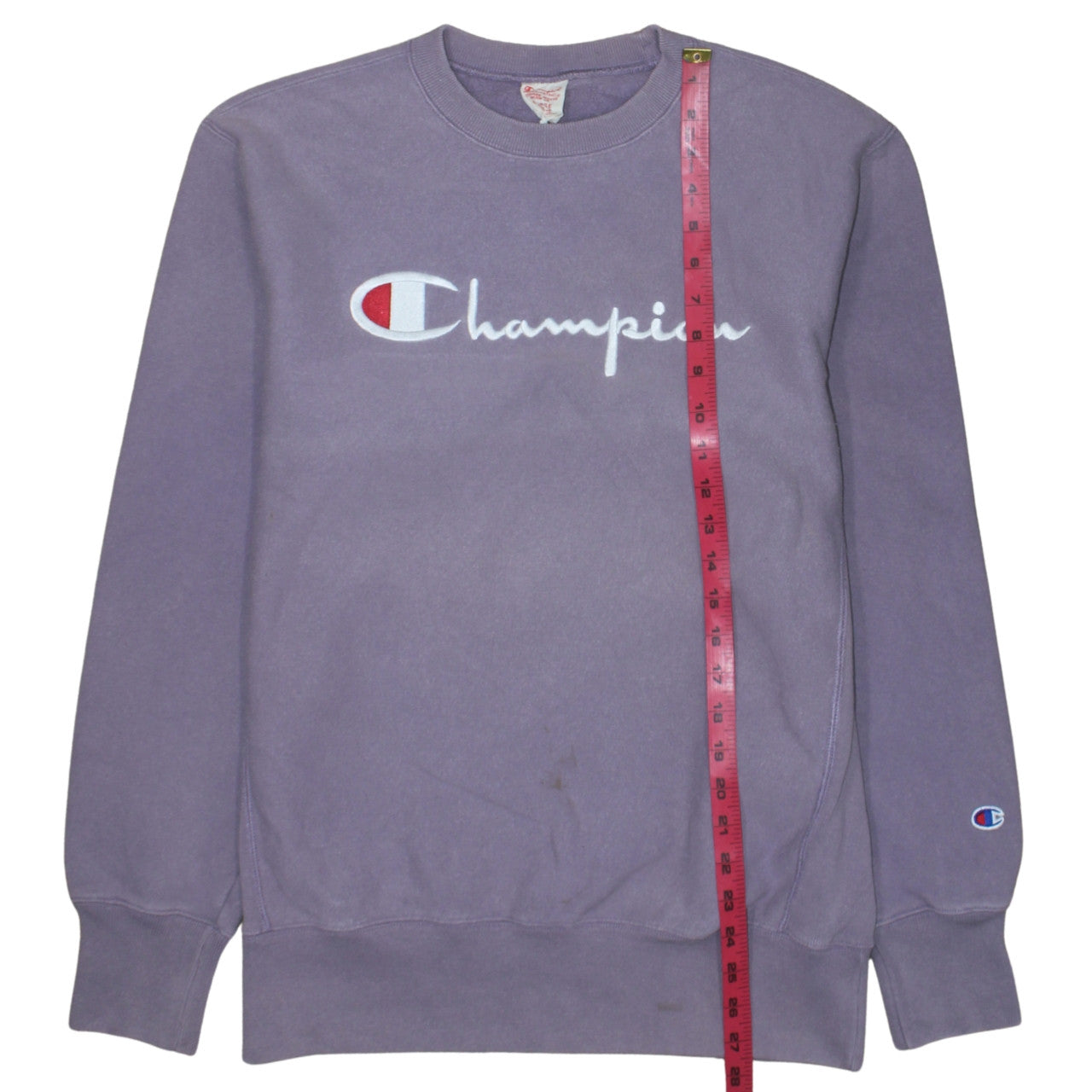 Champion Womens Purple XL Reverse Weave Cotton Sweatshirt