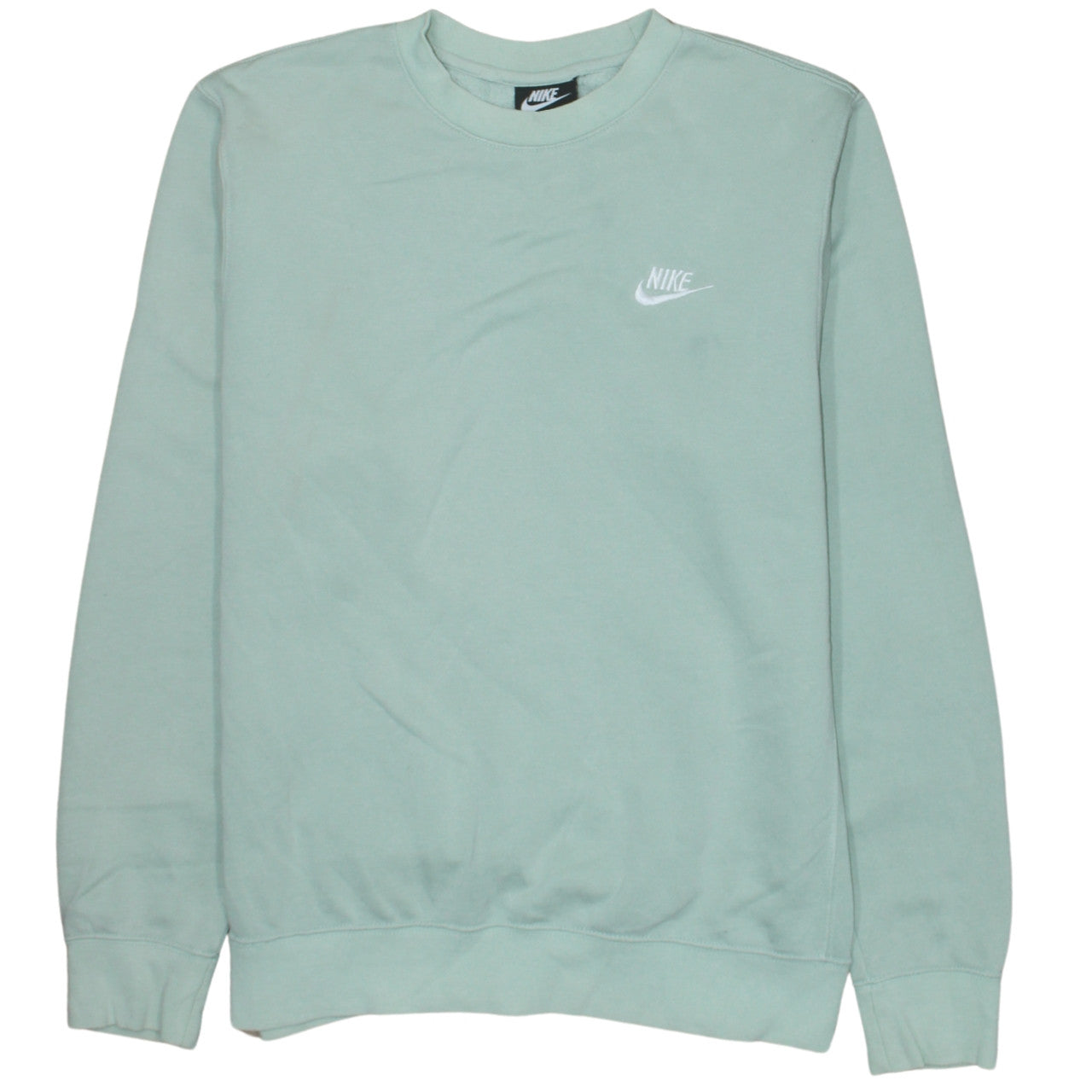 Nike Women’s Mint Green Small Pullover Crew Neck Sweatshirt