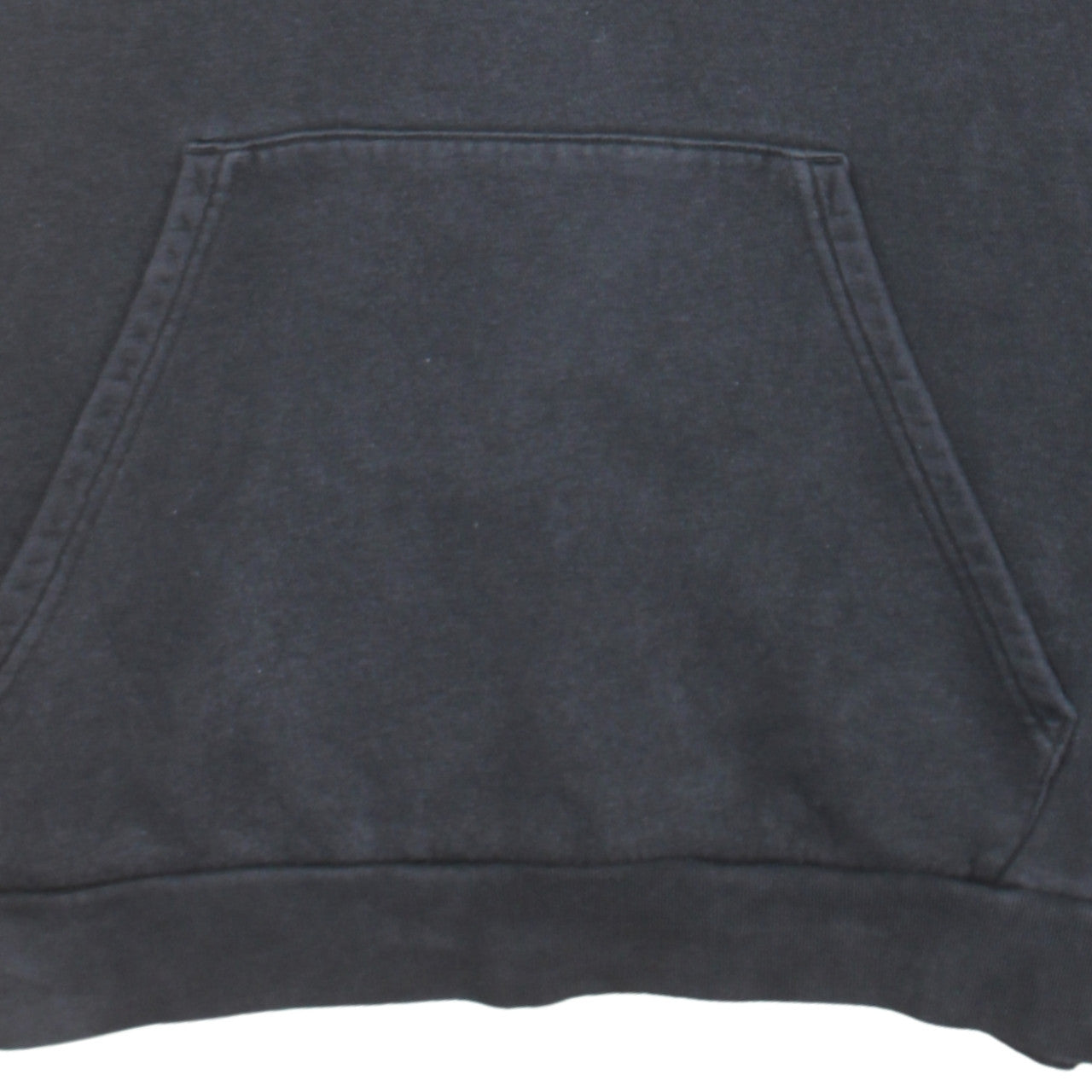 Adidas Men Black Pullover Hoodie L Fleece Sports Logo