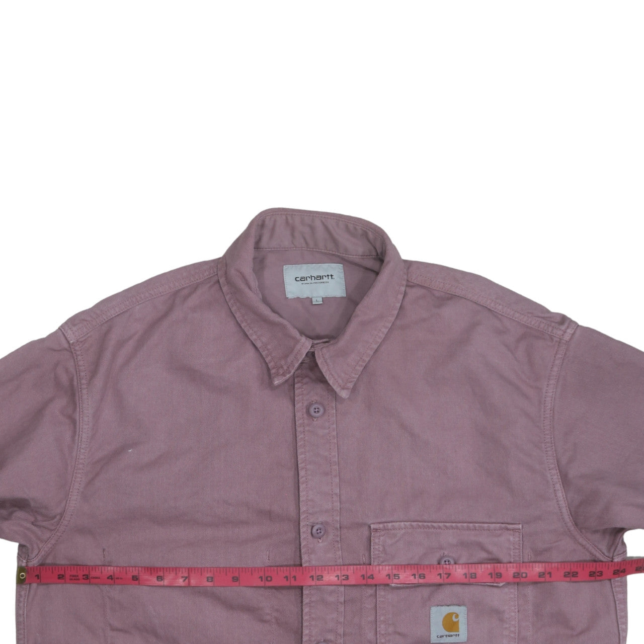 Carhartt WIP Men’s Purple Cotton Reno Shirt Jac L Workwear Jacket