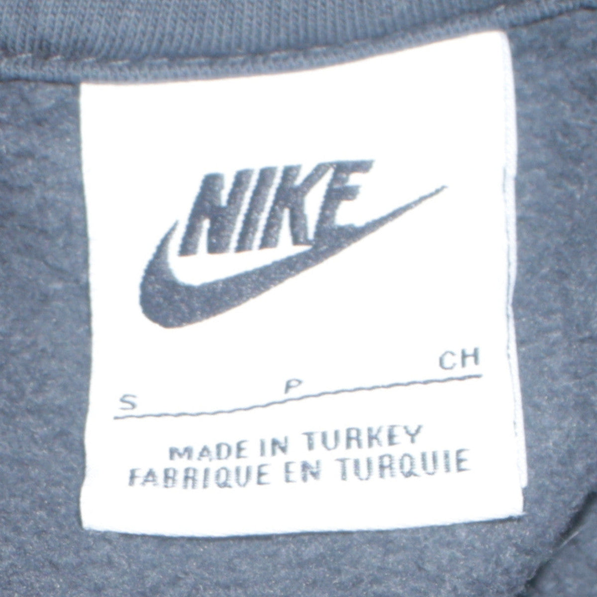 Additional view of Nike Women Black Small Pullover Hoodie Cotton Blend Sportswear