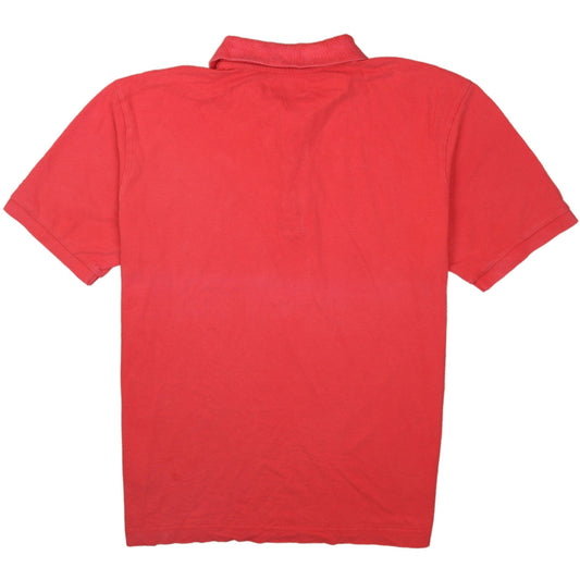 Kappa Men's Red XL Cotton Short Sleeve Polo Shirt