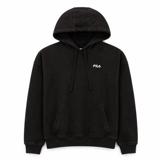 Fila Men's Black Pullover Hoodie Small Regular Fit