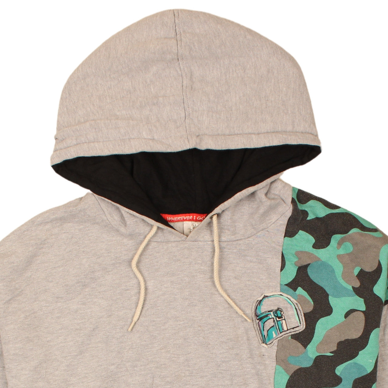 Disney Men’s Grey Camouflage Star Wars 2XL Pullover Hoodie