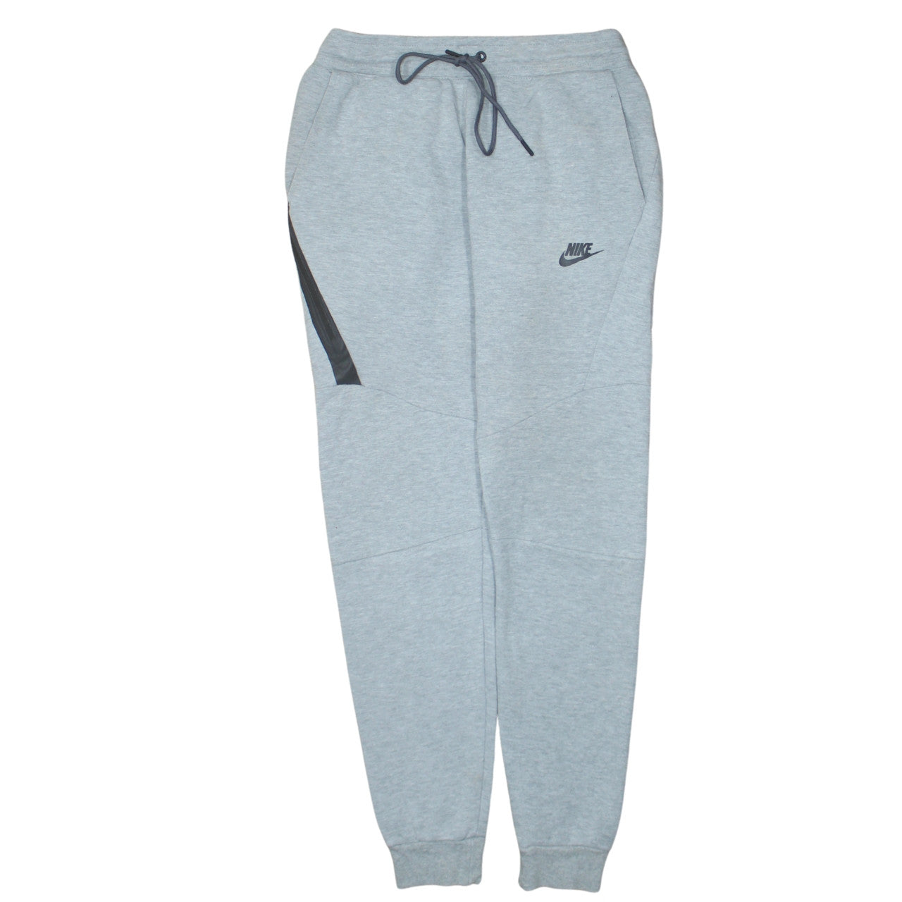 Nike Men's Grey Jogger Sweatpants S Regular Fit Cotton Blend