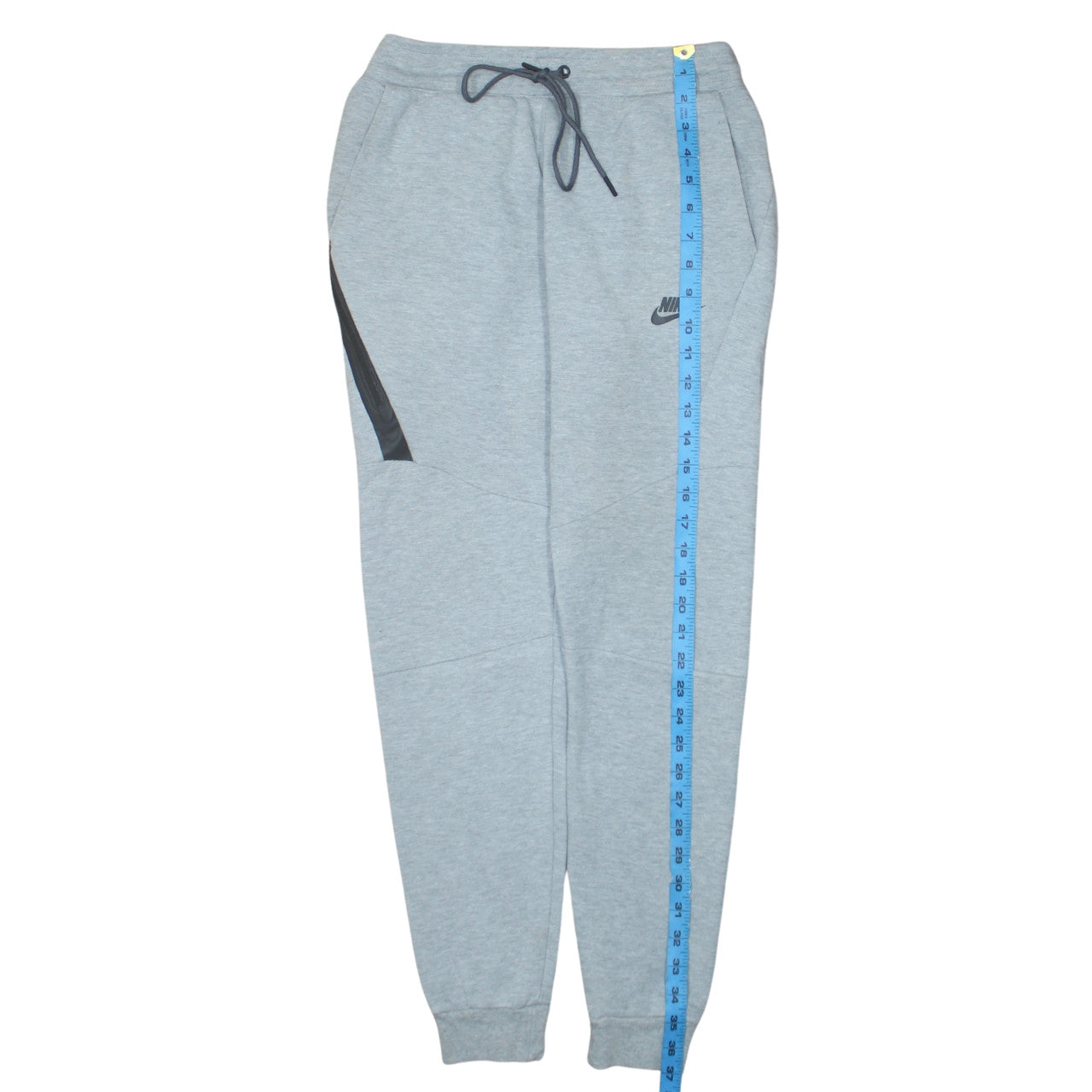 Nike Men's Grey Jogger Sweatpants S Regular Fit Cotton Blend