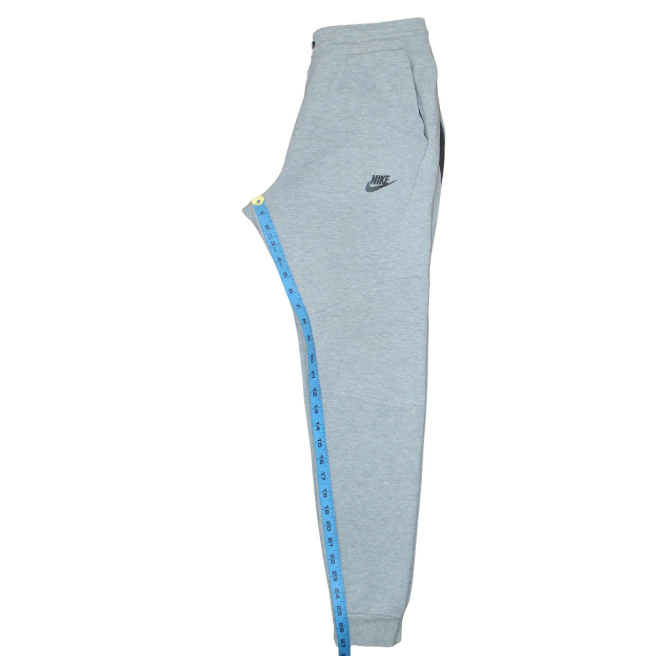 Nike Men's Grey Jogger Sweatpants S Regular Fit Cotton Blend