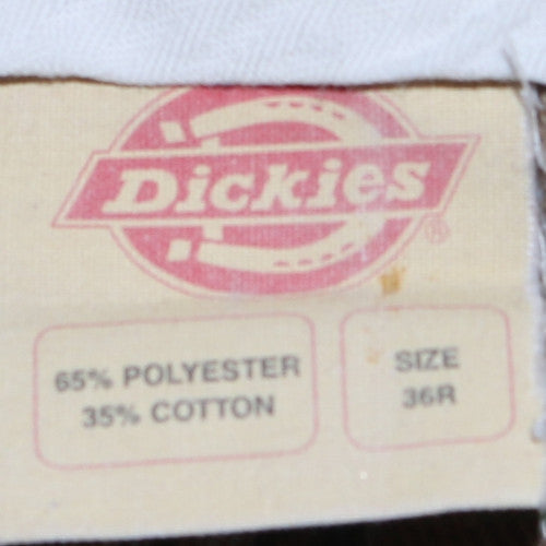Dickies Men's Blue Workwear Trousers Size 36R Polyester Cotton