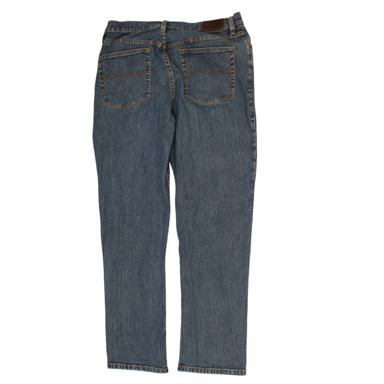 L.L.Bean Women's Blue Straight Leg Petite Jeans Size 12