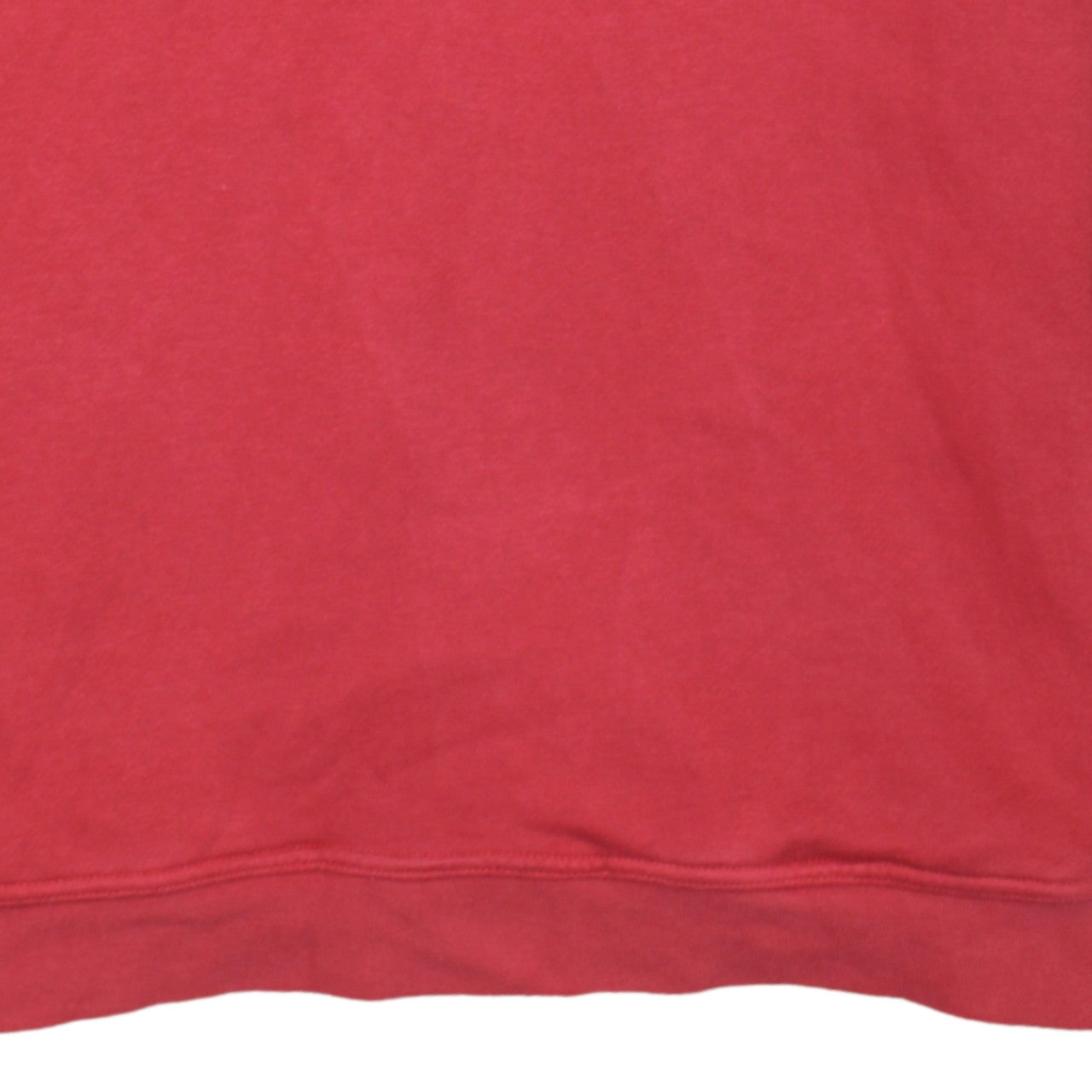 Nike Men's Red Crew Neck Graphic Logo Pullover Sweatshirt Size L