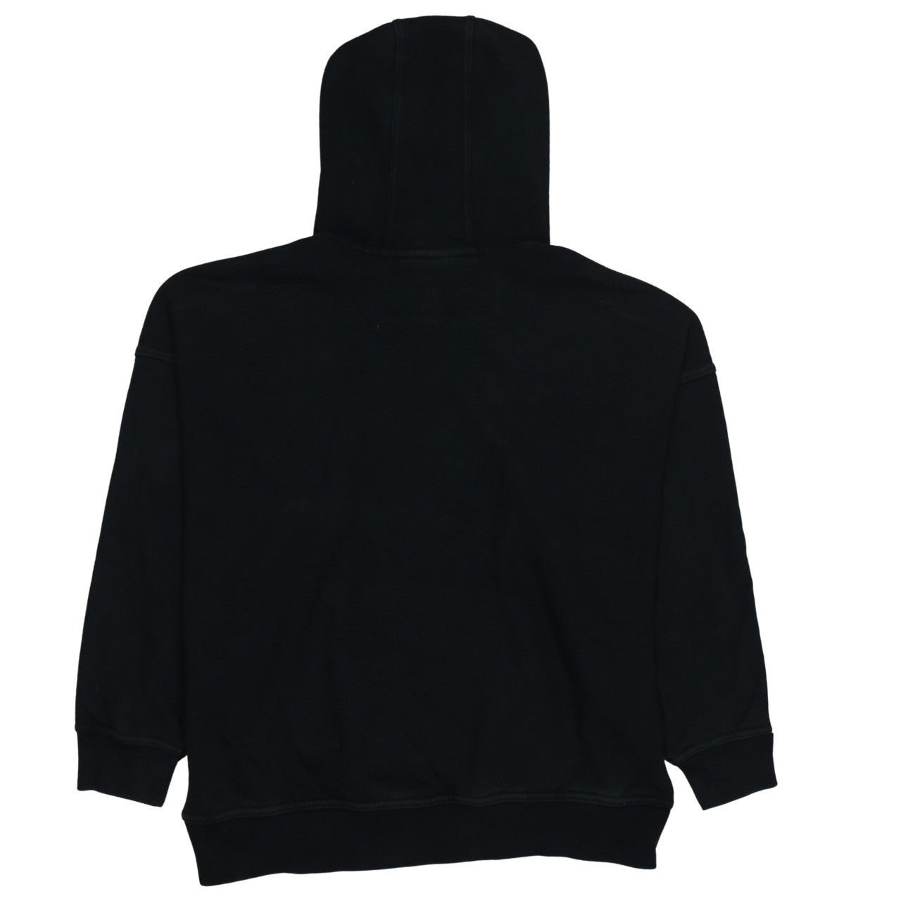 Adidas Womens Black Size 10 Pullover Hoodie with 3 Stripes Logo
