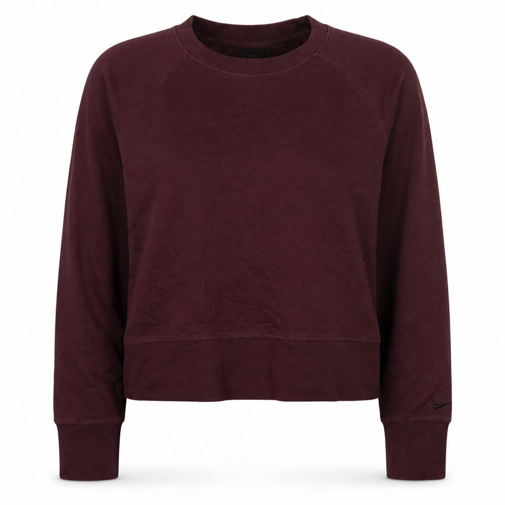 Nike Women’s Burgundy Dri-Fit Sweatshirt XL Crew Neck Pullover