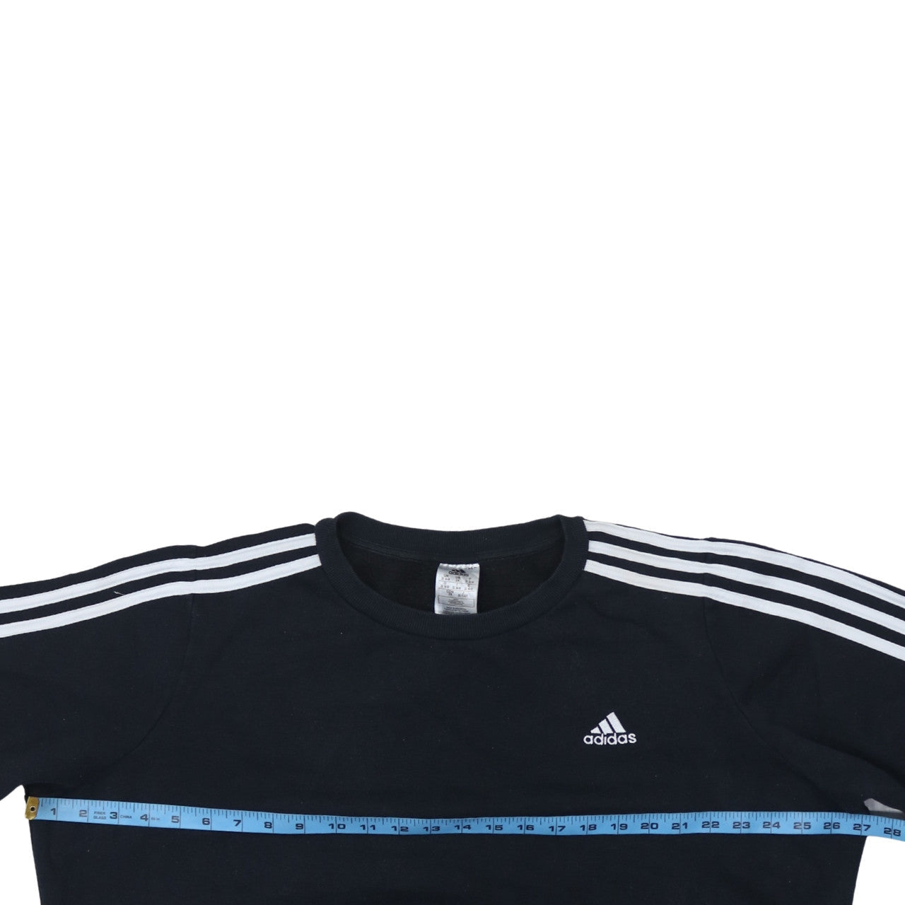 Adidas Womens Black 2XL Crew Neck Pullover Sweatshirt