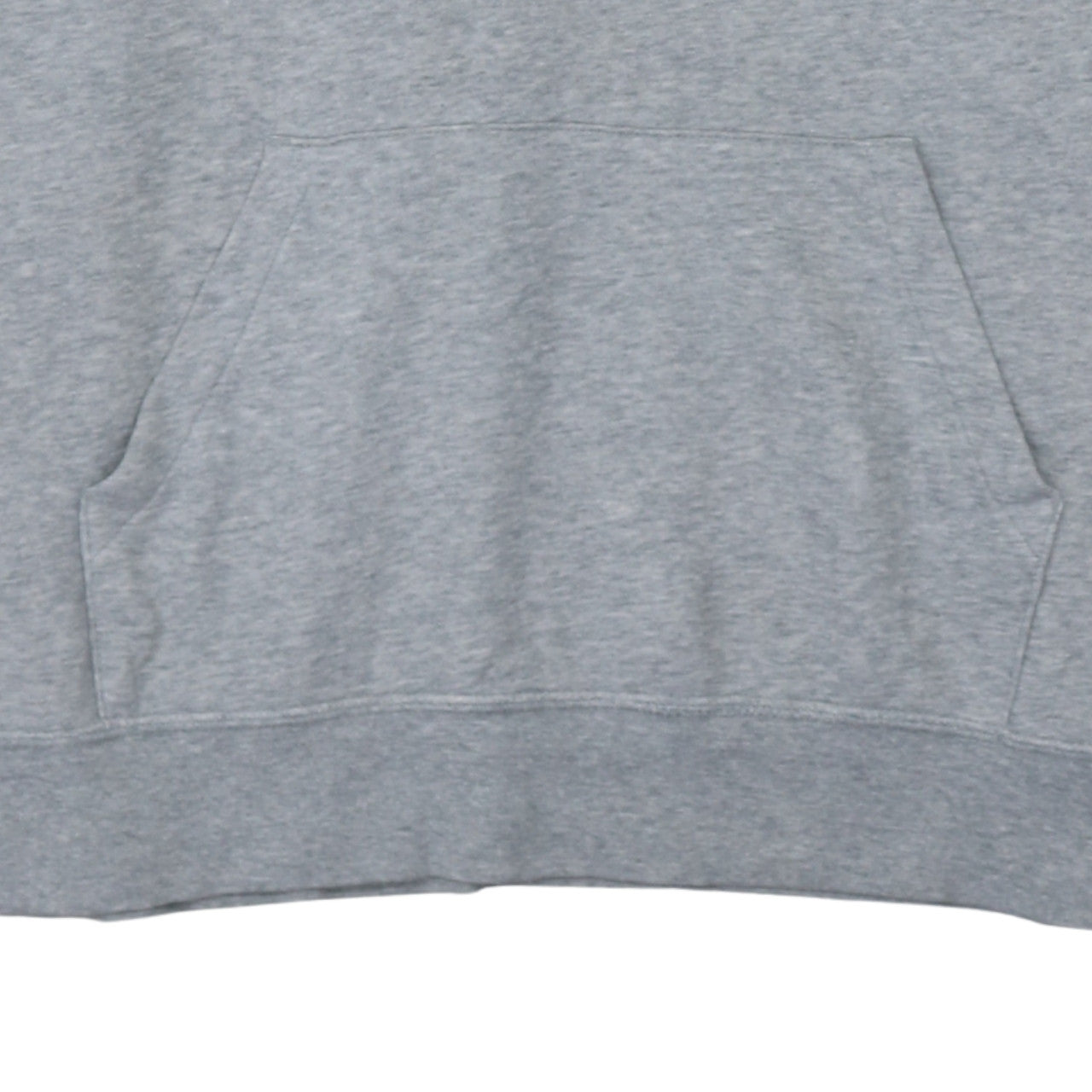 Nike Womens Grey Pullover Hoodie L Logo Fleece Sweatshirt