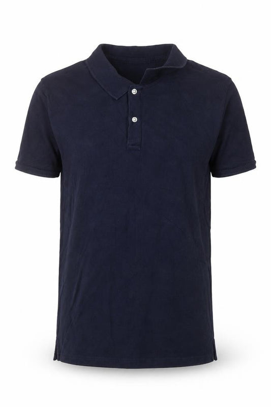 Celio Mens Blue Cotton Short Sleeve Polo Shirt Size M