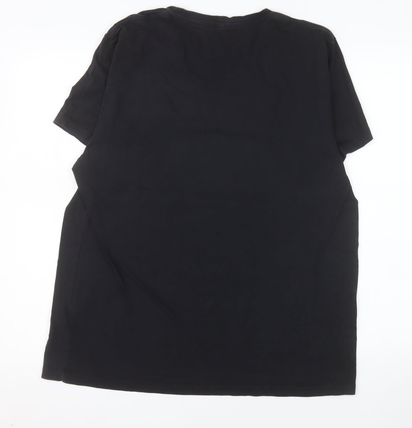 Jack Wills Men's Black XL Crew Neck Cotton T-Shirt