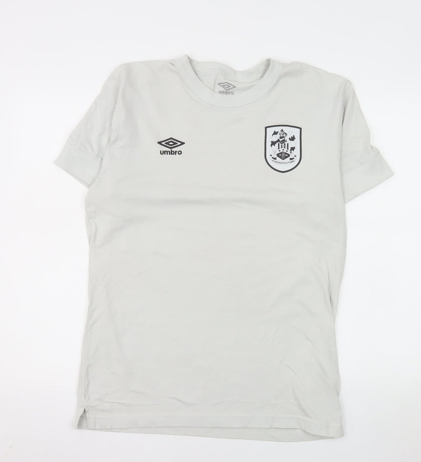 Umbro Men's White Short Sleeve Crew Neck Sports T-Shirt Size M