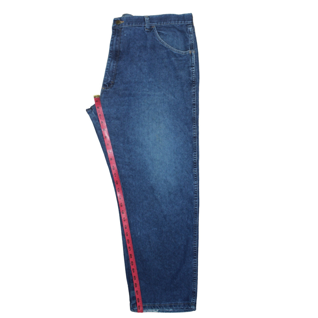 Wrangler Men’s Blue Regular Fit Denim Jeans 42W 29L Straight Leg
