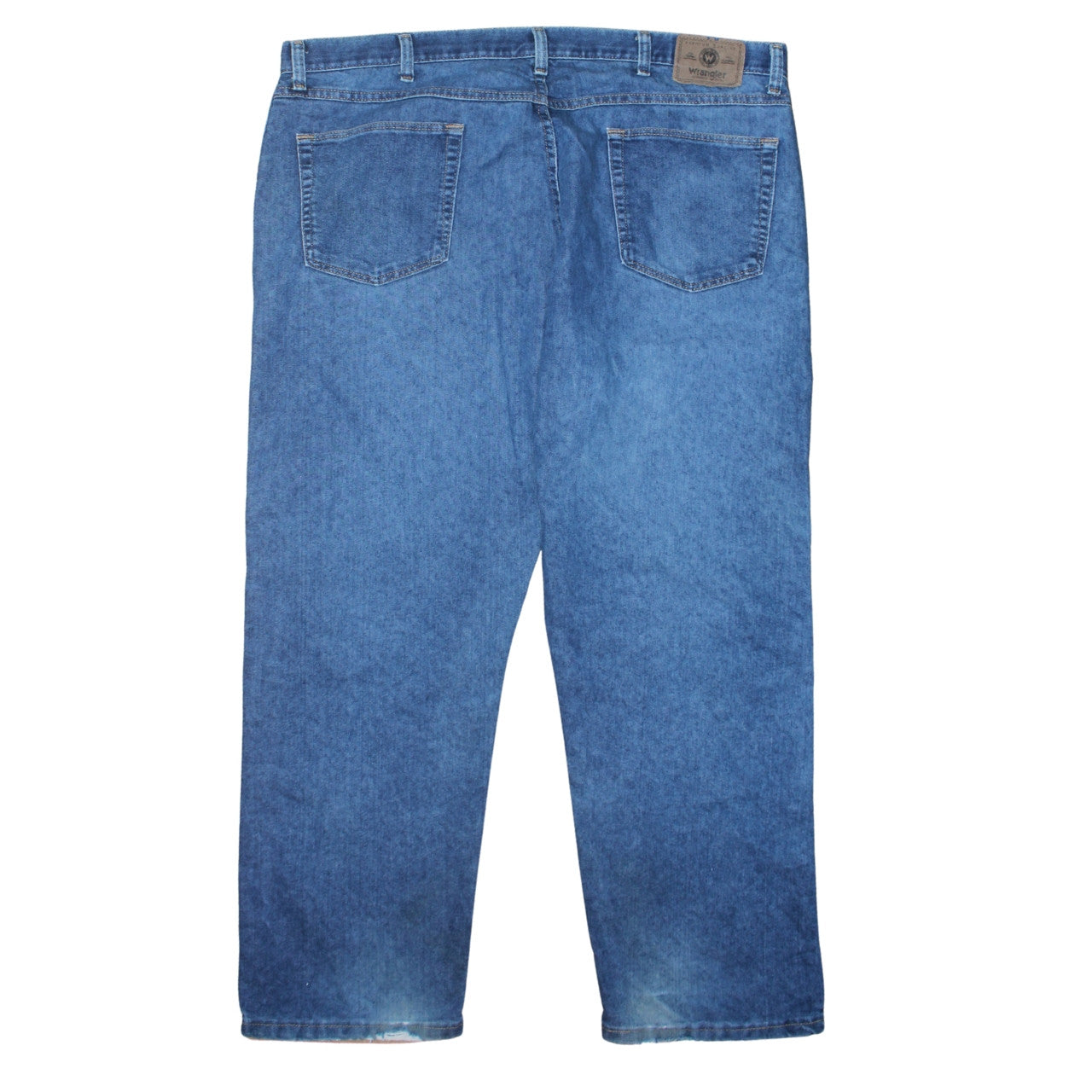 Wrangler Men’s Blue Regular Fit Denim Jeans 42W 29L Straight Leg