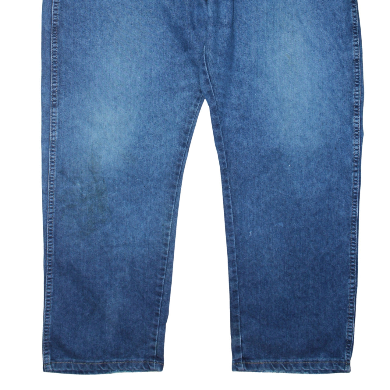 Wrangler Men’s Blue Regular Fit Denim Jeans 42W 29L Straight Leg