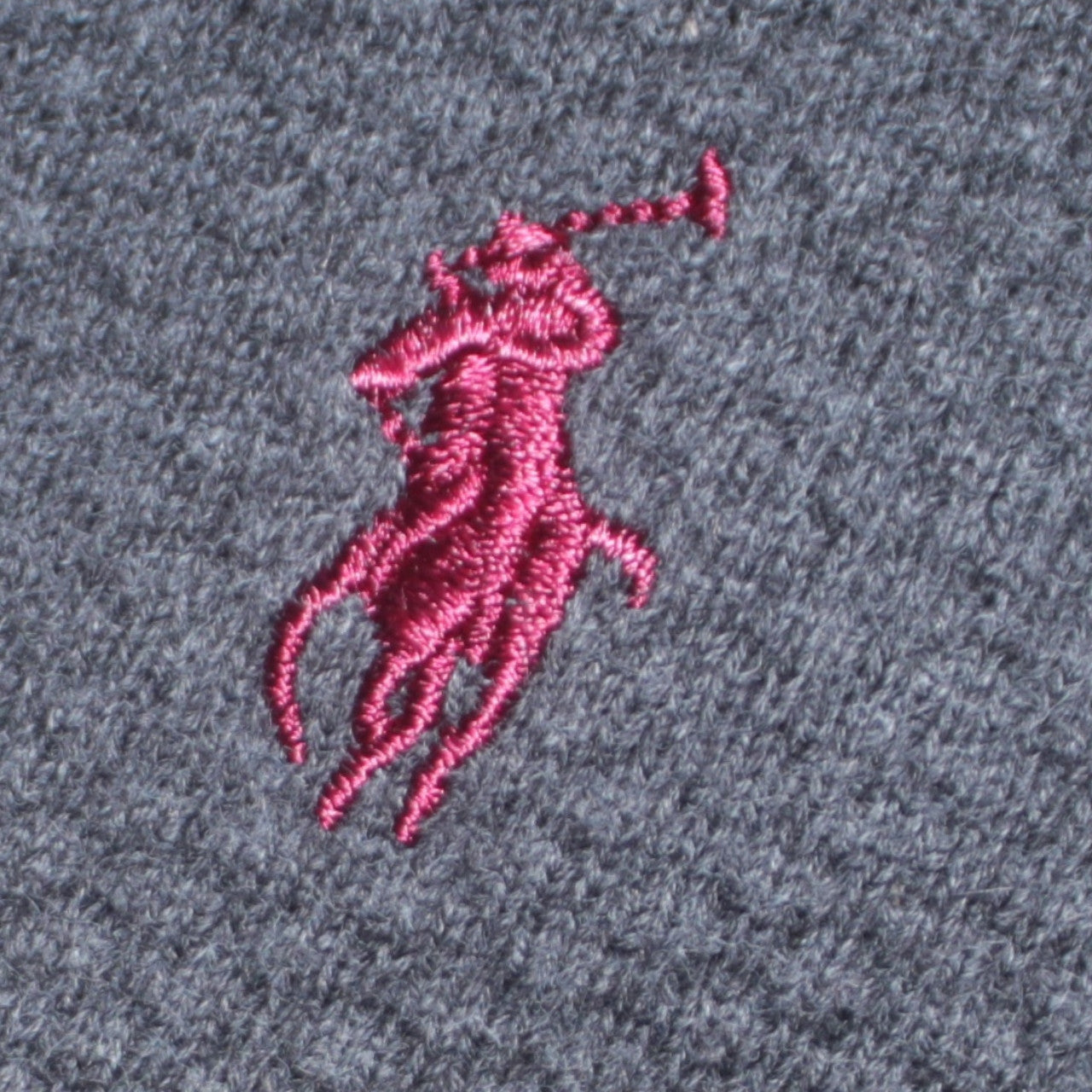 Ralph Lauren Men's Grey Wool Crew Neck Pullover Jumper M