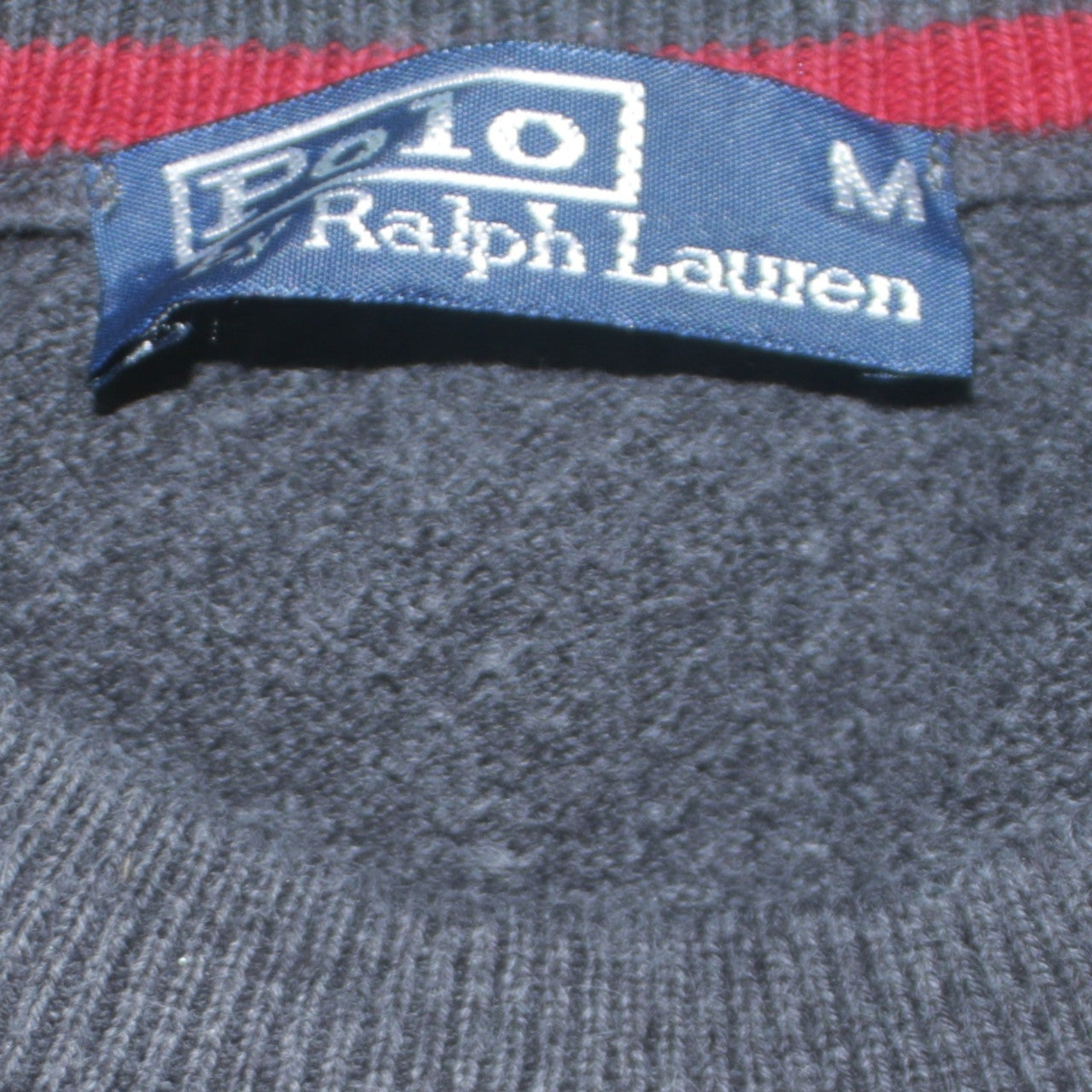 Ralph Lauren Men's Grey Wool Crew Neck Pullover Jumper M