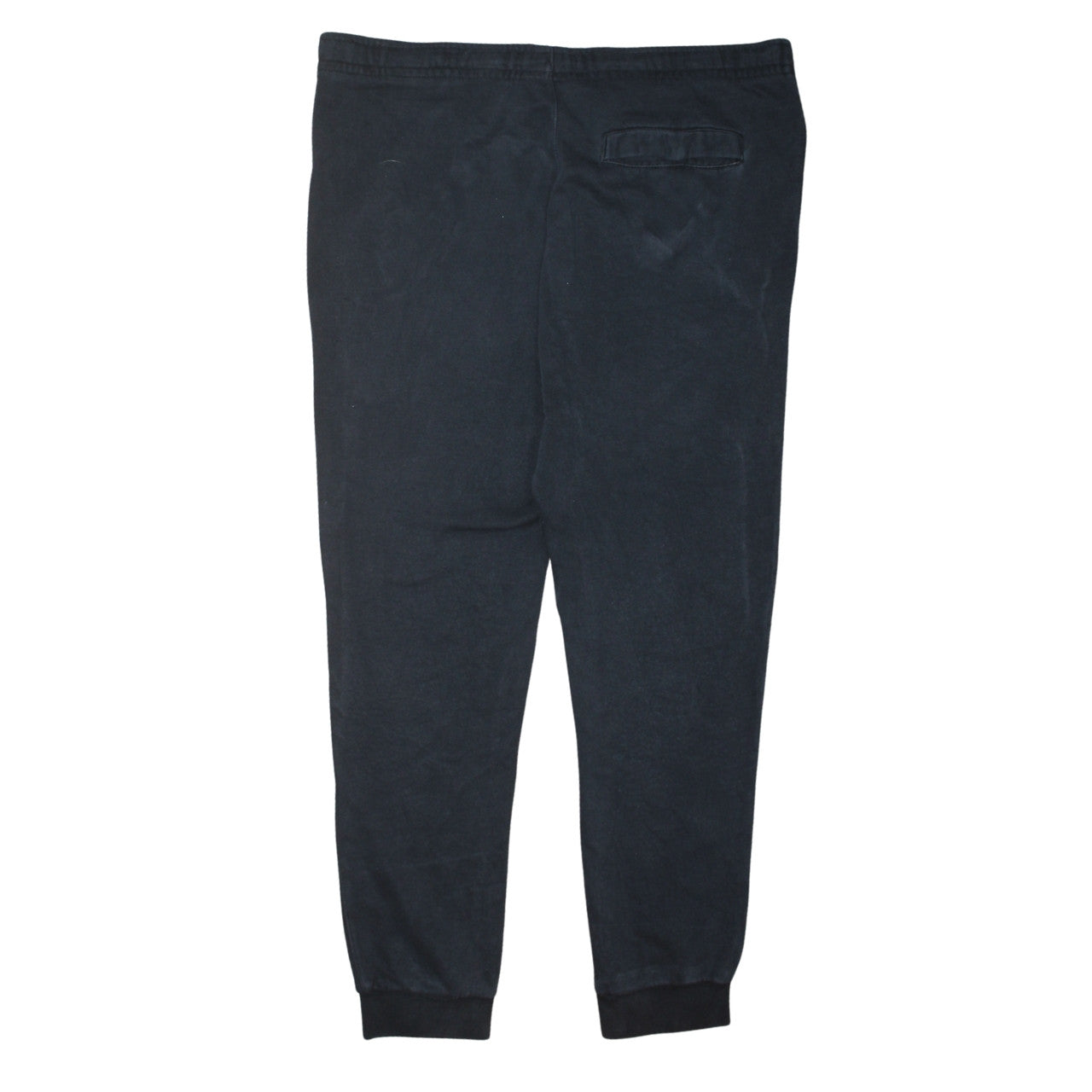 Nike Men's Black Jogger Sweatpants L Regular Fit Fleece Trousers