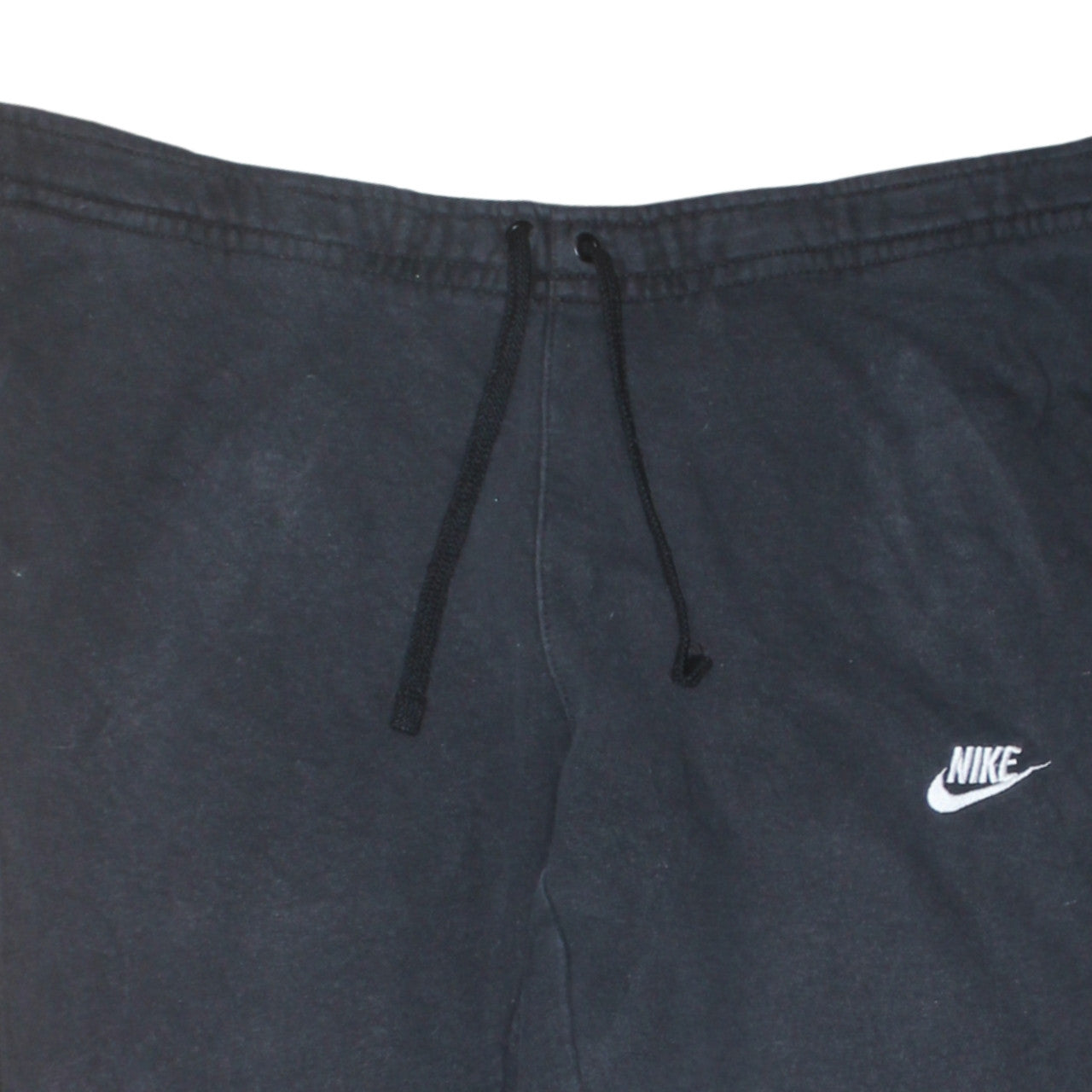 Nike Men's Black Jogger Sweatpants L Regular Fit Fleece Trousers