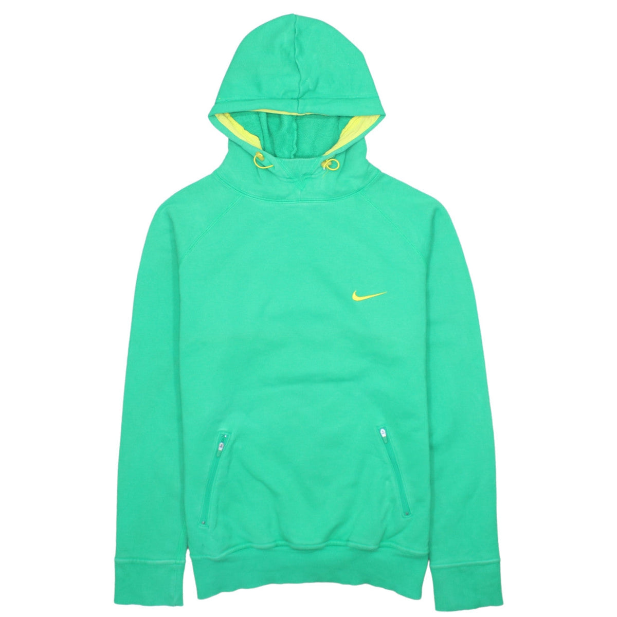 Additional front view of Nike Women's Green Pullover Hoodie M Hooded Sweatshirt 08 Print