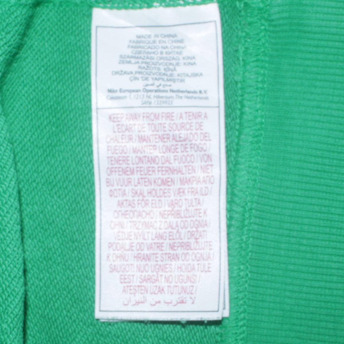 Additional view of Nike Women's Green Pullover Hoodie M Hooded Sweatshirt 08 Print