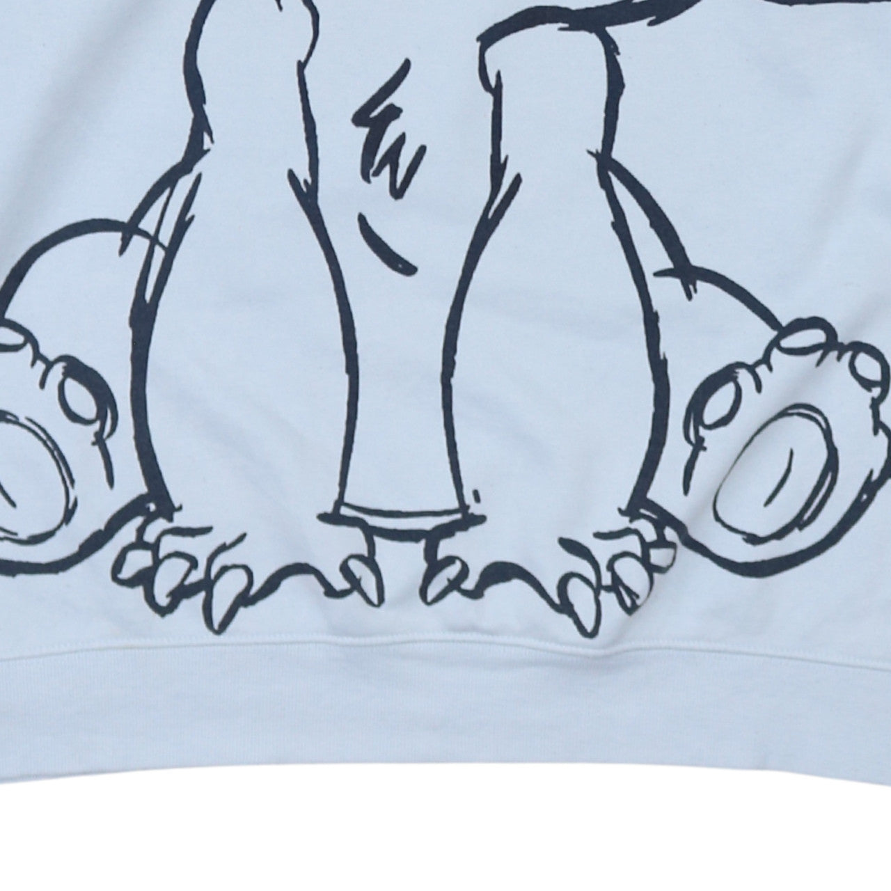 Disney Primark Women Light Blue Stitch Sweatshirt Size 12/14