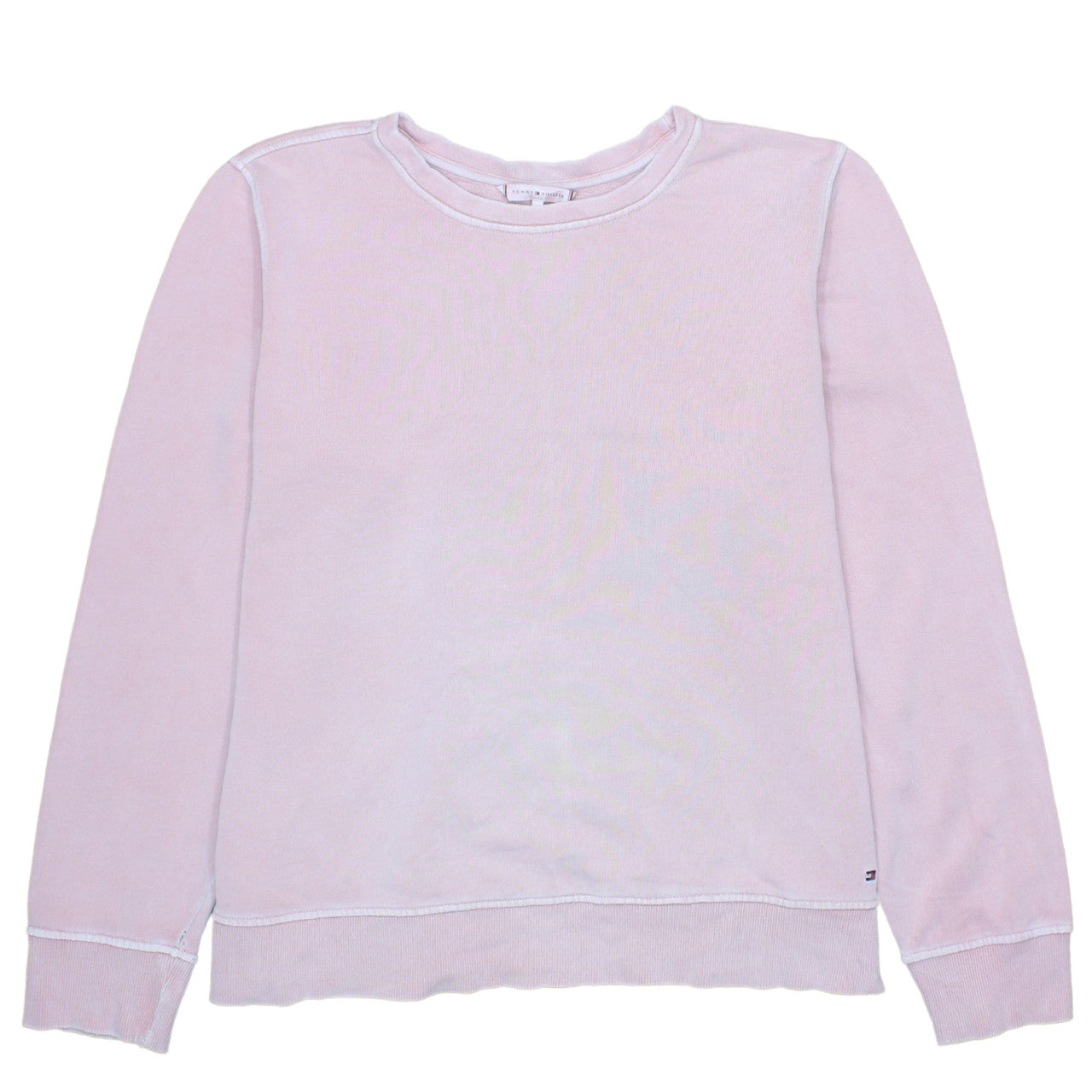 Tommy Hilfiger Womens Pink XL Pullover Sweatshirt Cotton Casual