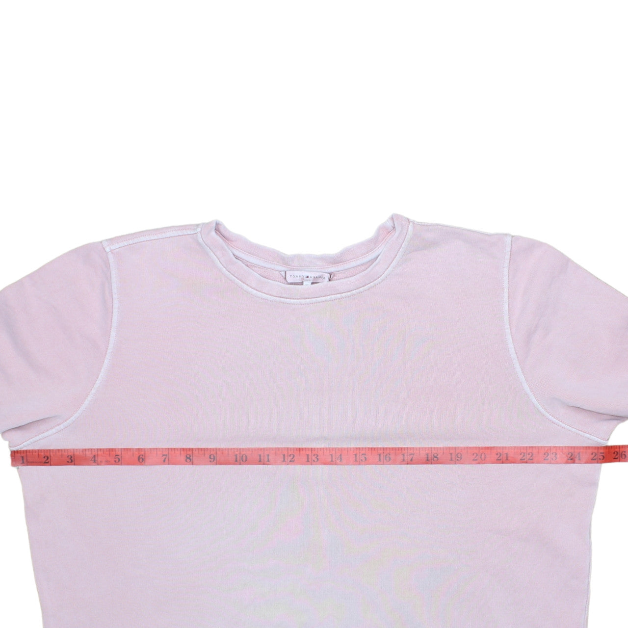 Tommy Hilfiger Womens Pink XL Pullover Sweatshirt Cotton Casual
