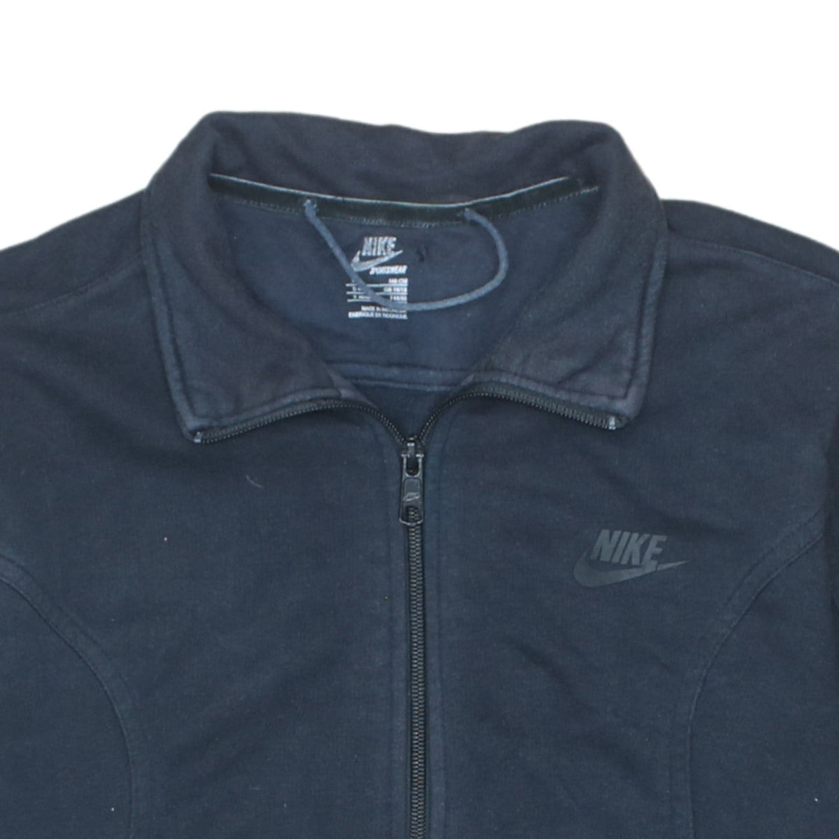Additional view of Nike Women’s Black Full Zip Sweatshirt XL Classic Fit