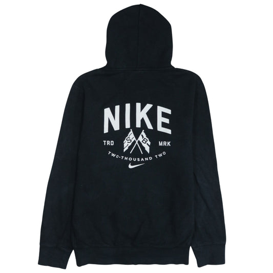 Nike SB Men's Black Pullover Hoodie M Logo Skateboarding Fleece