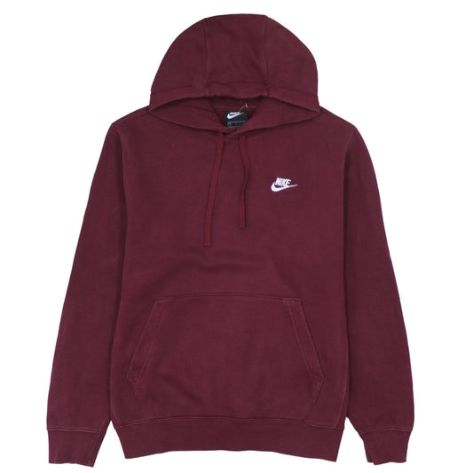 Nike Men's Red Pullover Hoodie Sweatshirt Size S Regular Fit
