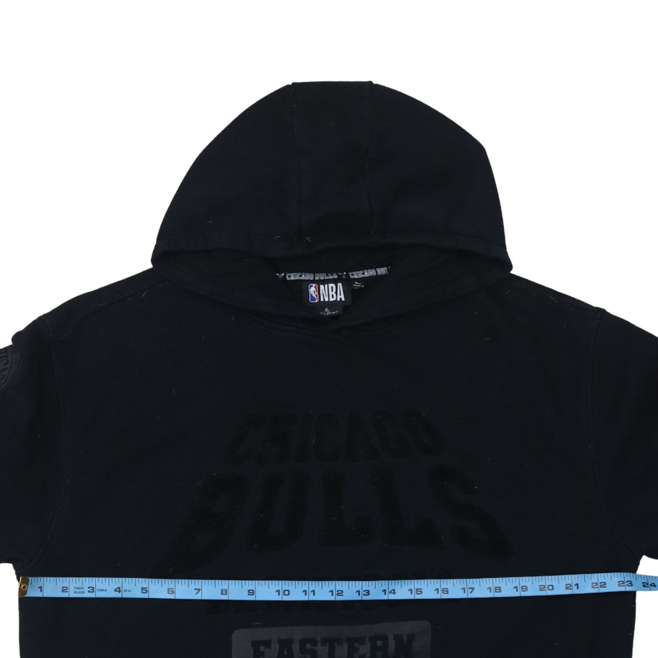 NBA Chicago Bulls Men's Black Large Pullover Hoodie