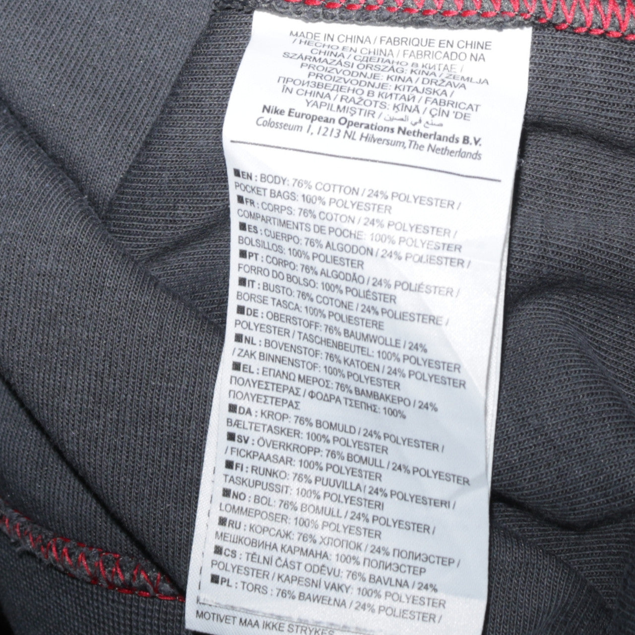 Nike Men's Grey Pullover Crew Neck Sweatshirt Size L Sports Style
