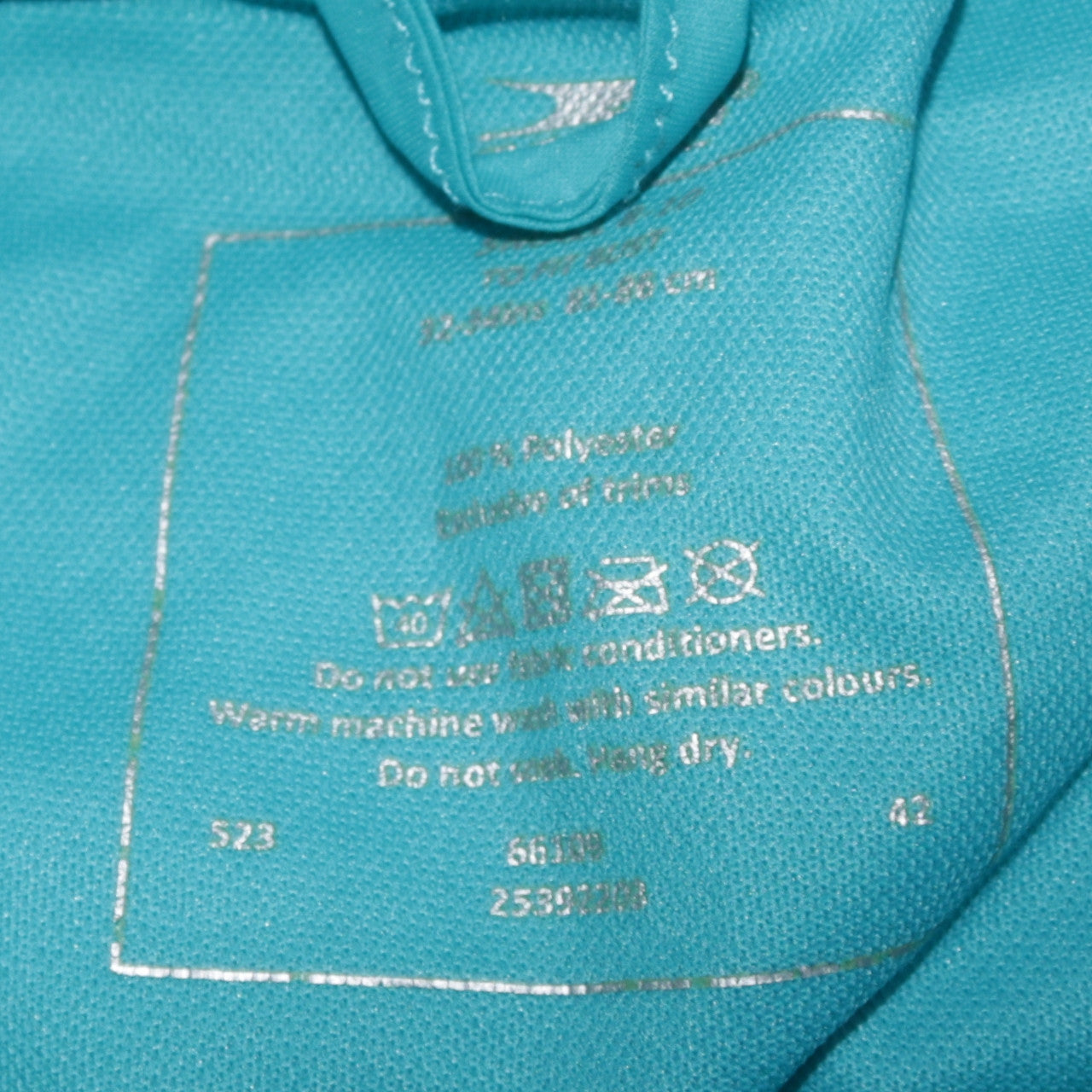 Speedo Women Blue Track Jacket Size 14 Lightweight Full Zip