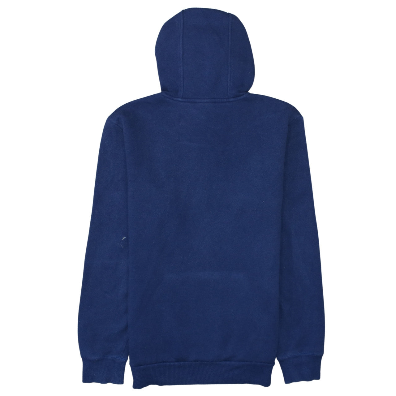 Adidas Mens Blue Pullover Hoodie Size S Regular Fit Sports Embroidered