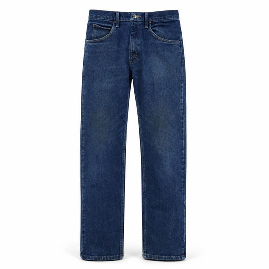 Wrangler Men's Blue 30x32 Straight Fit Denim Jeans