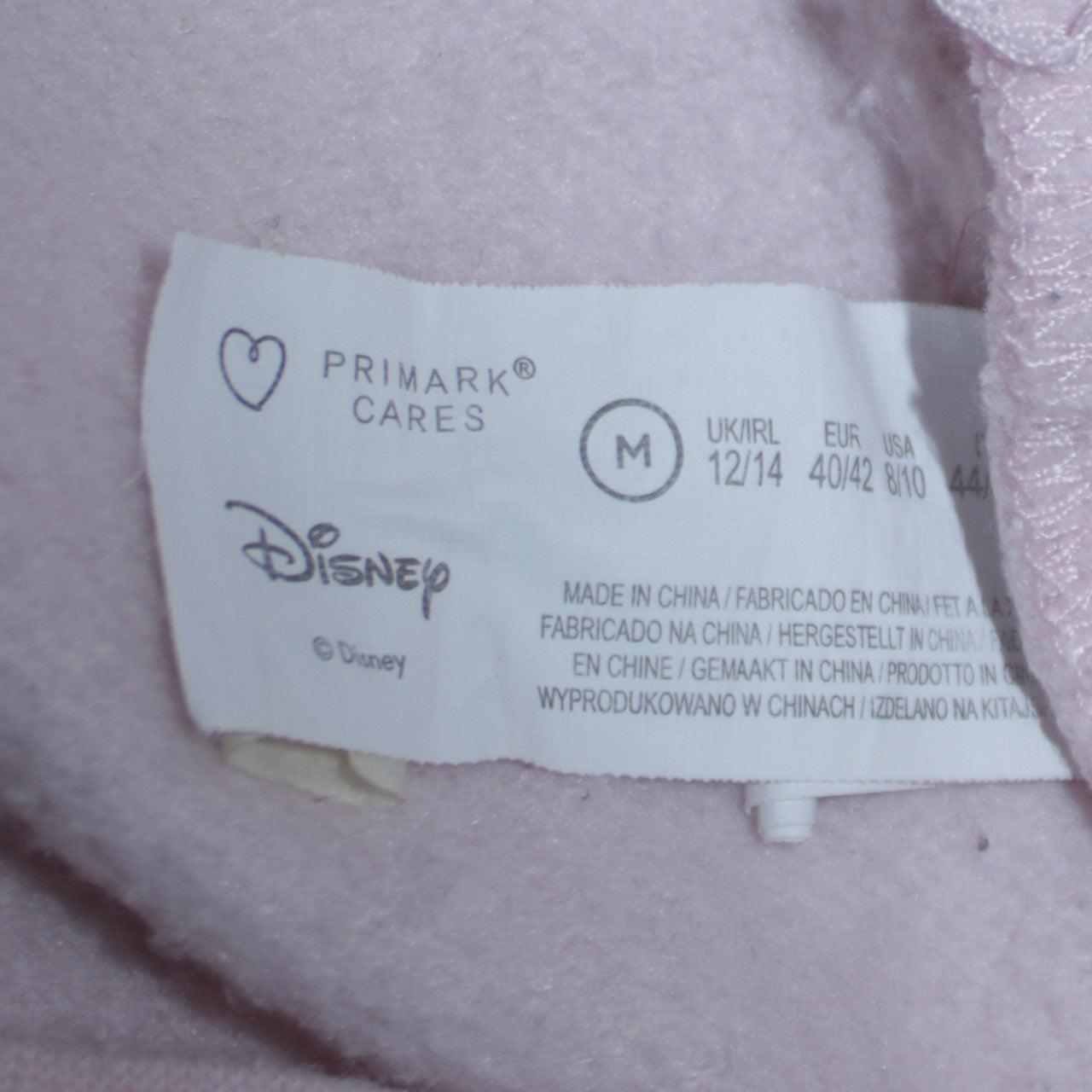 Disney Primark Women’s Pink Hoodie Medium UK 12/14 Minnie Mouse Graphic