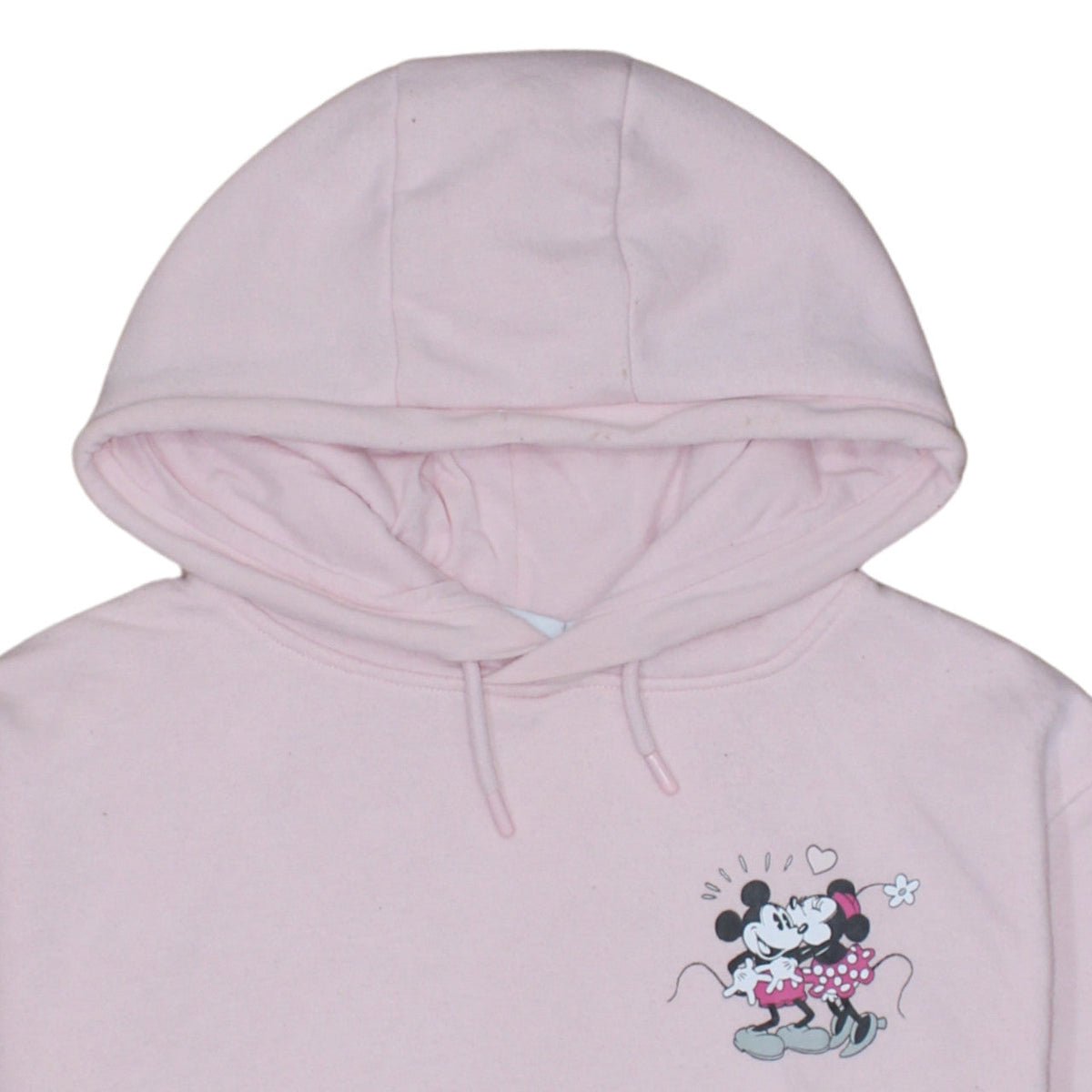 Additional view of Disney Primark Women’s Pink Hoodie Medium UK 12/14 Minnie Mouse Graphic