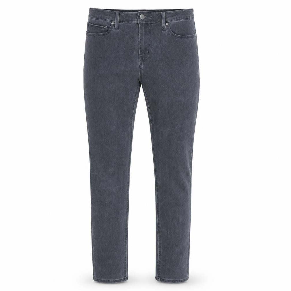 Front view of Levi's Men's Grey 711 Skinny Denim Jeans, size 30 Slim, Fit