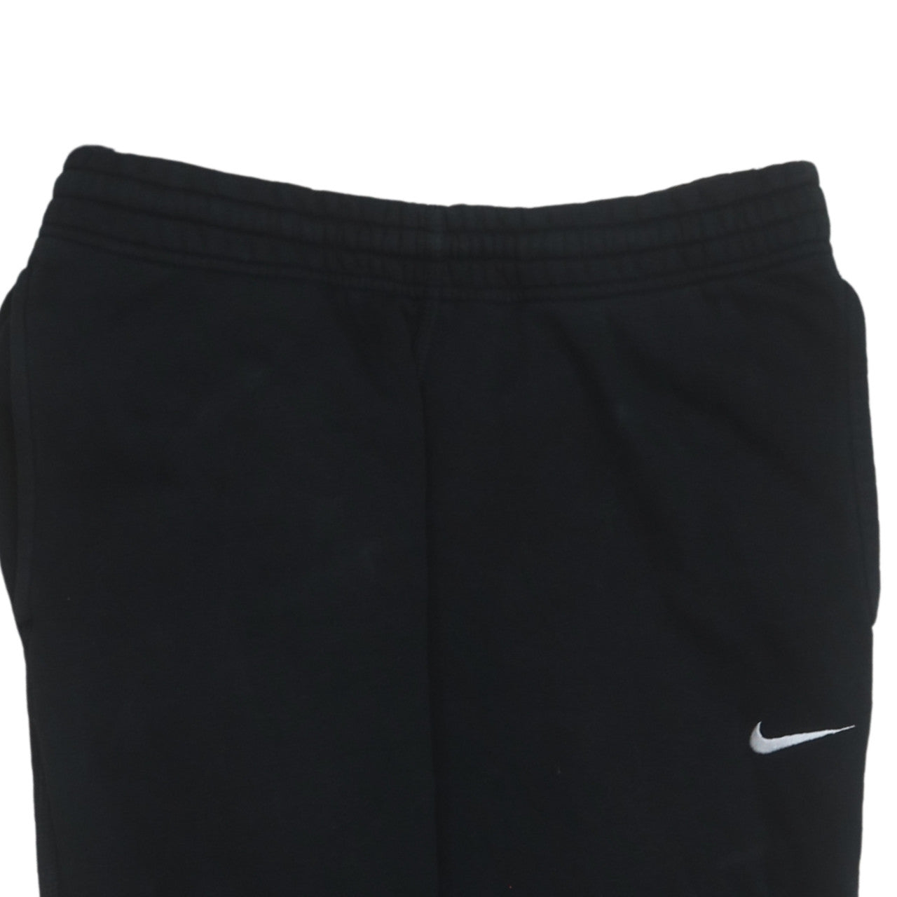 Nike Men's Black Jogger Sweatpants M Elastic Waist Fleece