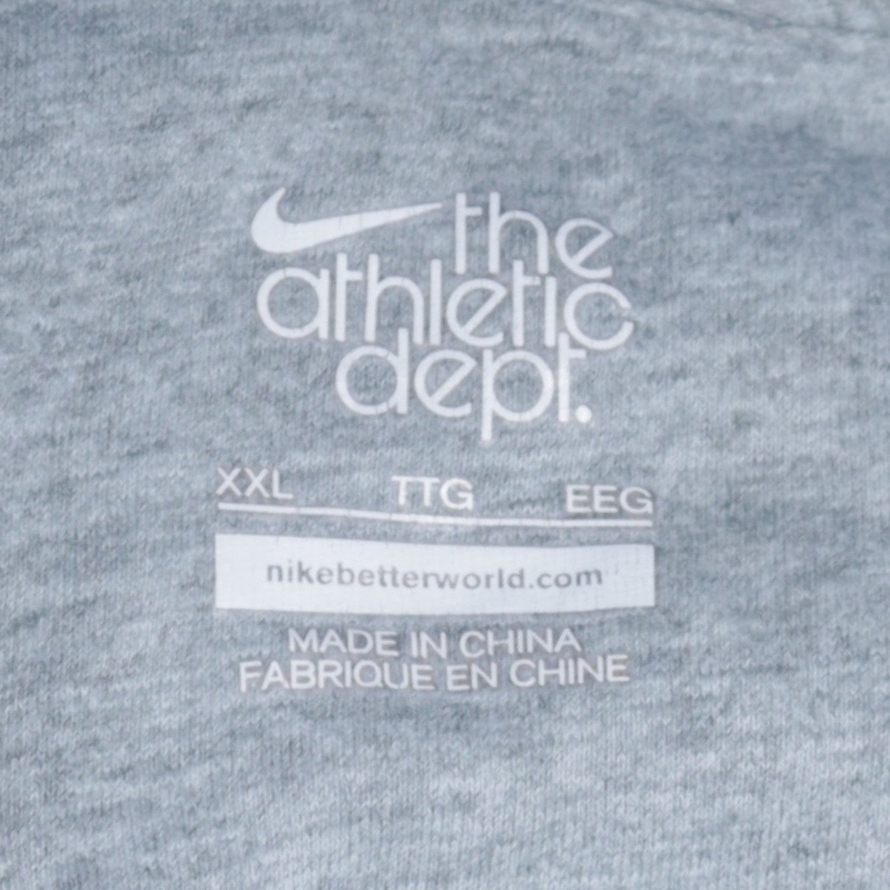 Nike Men's Blue Full Zip Hoodie 2XL Regular Fit Sportswear