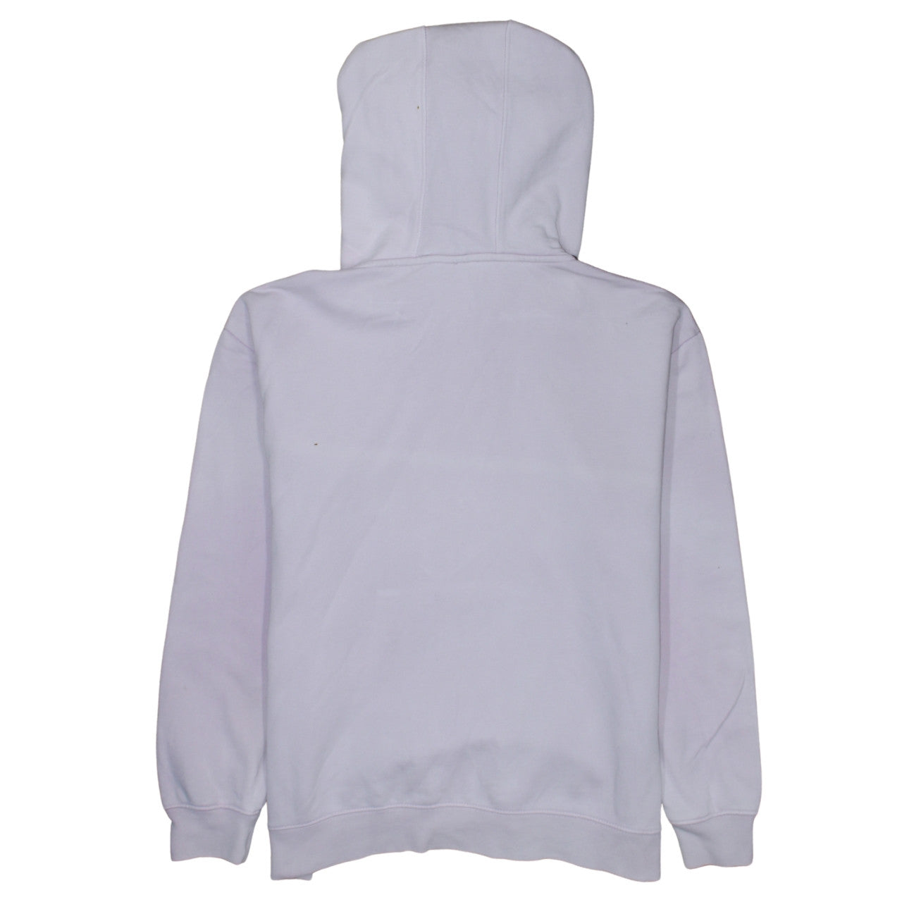 Champion Womens Light Pink Pullover Hoodie Large Cotton Logo Trim